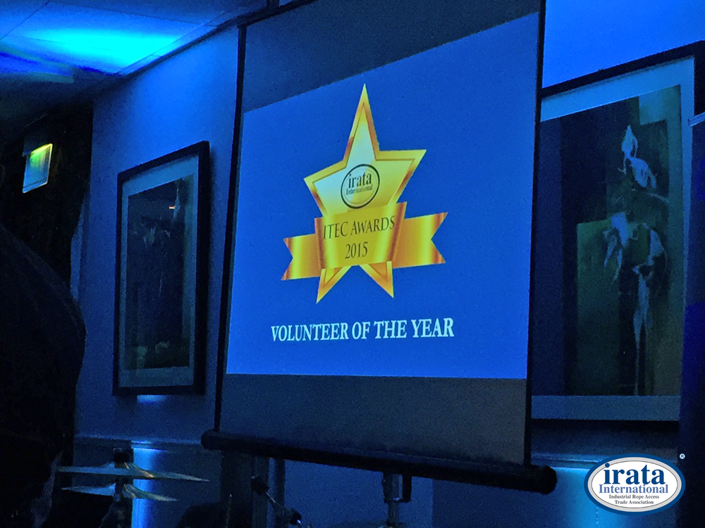 Announcement of the first ever Volunteer of the Year Award