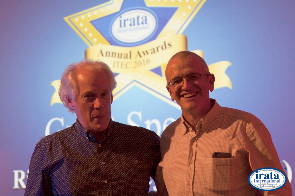 Graham Burnett & Richard Delaney - IRATA 2016 Annual Awards
