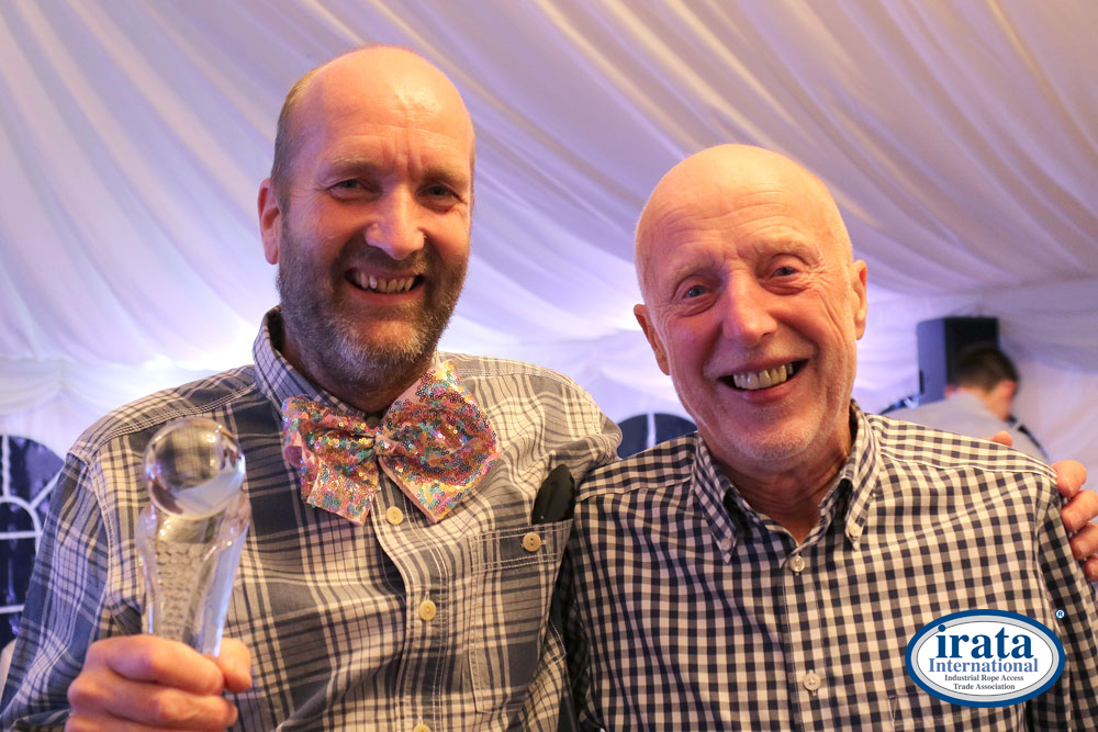 Paul Seddon & Jonathon Capper 2 - IRATA 2018 Annual Awards